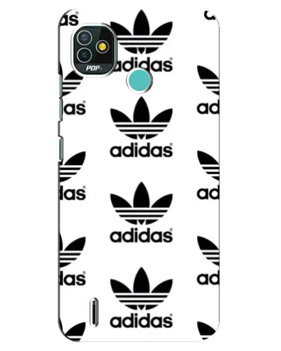 Чехол для TECNO Pop 5 (BD2p) с картинкой «Adidas Pattern»