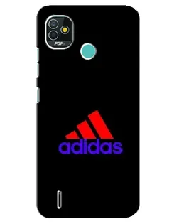 Чехол для TECNO Pop 5 (BD2p) с картинкой «Классический Adidas»
