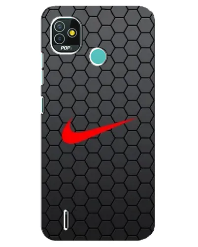 Чехол для TECNO Pop 5 (BD2p) с картинкой «Nike — карбоновая сетка» Чехол для TECNO Pop 5 (BD2p) с картинкой «Nike — карбоновая сетка»