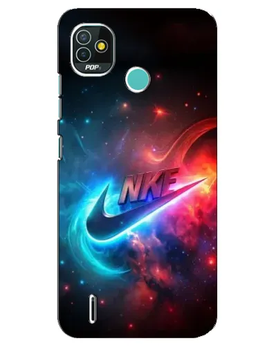 Чехол для TECNO Pop 5 (BD2p) с картинкой «Огненный логотип Nike» Чехол для TECNO Pop 5 (BD2p) с картинкой «Огненный логотип Nike»