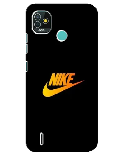 Чехол для TECNO Pop 5 (BD2p) с картинкой «Золотой логотип Nike» Чехол для TECNO Pop 5 (BD2p) с картинкой «Золотой логотип Nike»