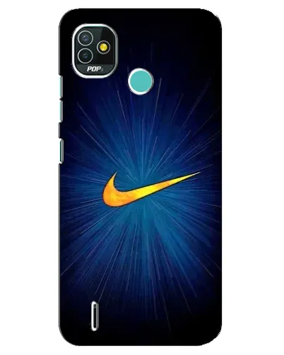 Чохол для TECNO Pop 5 (BD2p) з картинкою «Синій пульс Nike» Чохол для TECNO Pop 5 (BD2p) з картинкою «Синій пульс Nike»