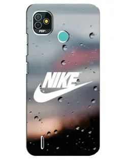 Чохол для TECNO Pop 5 (BD2p) з картинкою «Nike у стилі ретро»