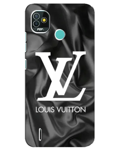 Чехол для TECNO Pop 5 (BD2p) с картинкой «Шелковый Louis Vuitton»