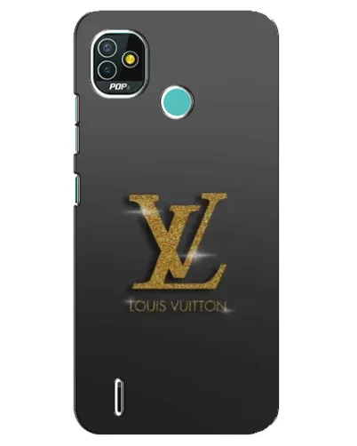Чехол для TECNO Pop 5 (BD2p) с картинкой «Градиент Louis Vuitton»