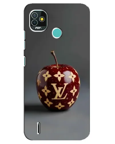 Чехол для TECNO Pop 5 (BD2p) с картинкой «Красное яблоко LV»