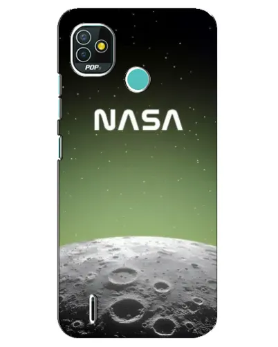 Чехол для TECNO Pop 5 (BD2p) с картинкой «NASA — лунный градиент» Чехол для TECNO Pop 5 (BD2p) с картинкой «NASA — лунный градиент»
