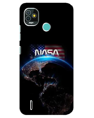 Чехол для TECNO Pop 5 (BD2p) с картинкой «Земля из космоса NASA» Чехол для TECNO Pop 5 (BD2p) с картинкой «Земля из космоса NASA»