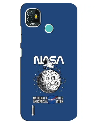 Чехол для TECNO Pop 5 (BD2p) с картинкой «NASA — лунная миссия» Чехол для TECNO Pop 5 (BD2p) с картинкой «NASA — лунная миссия»