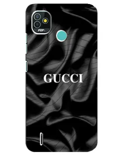 Чохол для TECNO Pop 5 (BD2p) з картинкою «Gucci — шовкові хвилі»