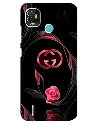 Чехол для TECNO Pop 5 (BD2p) с картинкой «Gucci — неоновая роза» Чехол для TECNO Pop 5 (BD2p) с картинкой «Gucci — неоновая роза»