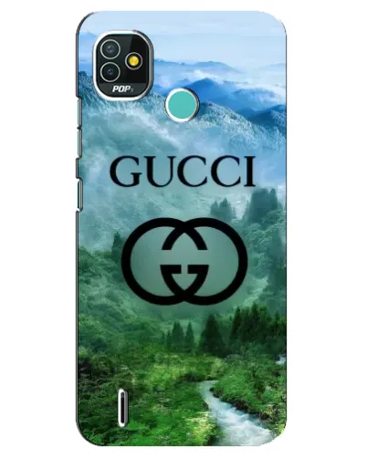 Чехол для TECNO Pop 5 (BD2p) с картинкой «Gucci — горный пейзаж» Чехол для TECNO Pop 5 (BD2p) с картинкой «Gucci — горный пейзаж»