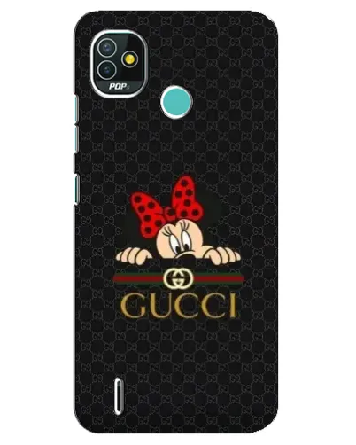 Чехол для TECNO Pop 5 (BD2p) с картинкой «Минни Маус Gucci — черный» Чехол для TECNO Pop 5 (BD2p) с картинкой «Минни Маус Gucci — черный»