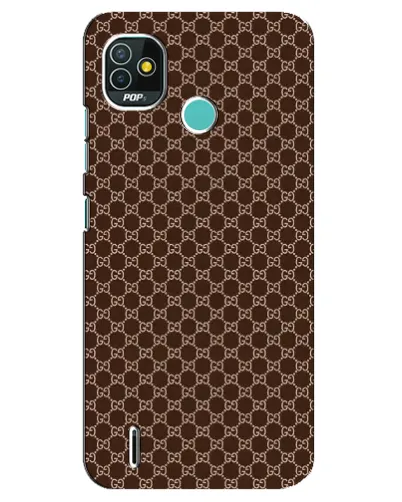 Чохол для TECNO Pop 5 (BD2p) з картинкою «Gucci — шоколадна сітка» Чохол для TECNO Pop 5 (BD2p) з картинкою «Gucci — шоколадна сітка»