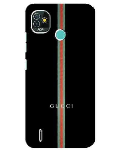 Чохол для TECNO Pop 5 (BD2p) з картинкою «Gucci — строга лінія» Чохол для TECNO Pop 5 (BD2p) з картинкою «Gucci — строга лінія»