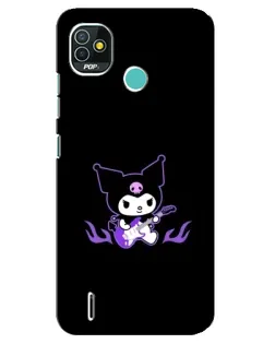 Чохол для TECNO Pop 5 (BD2p) з картинкою «Електрична Kuromi»