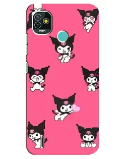 Чохол для TECNO Pop 5 (BD2p) з картинкою «Патерн з Куромі»