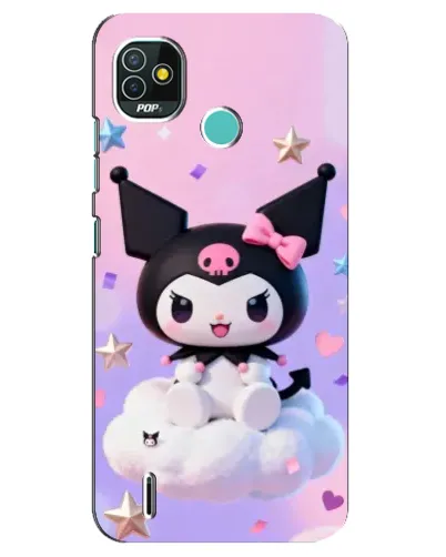 Чехол для TECNO Pop 5 (BD2p) с картинкой «Куроми на облаке»