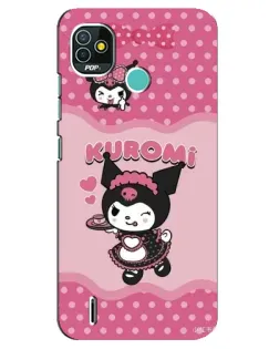 Чохол для TECNO Pop 5 (BD2p) з картинкою «Рожева Куромі»