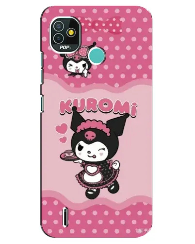 Чехол для TECNO Pop 5 (BD2p) с картинкой «Розовая Куроми»