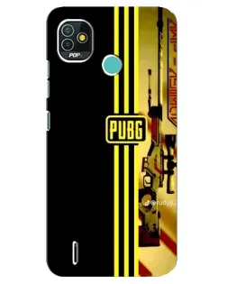Чохол для TECNO Pop 5 (BD2p) з картинкою «PUBG — камуфляжний шолом» Чохол для TECNO Pop 5 (BD2p) з картинкою «PUBG — камуфляжний шолом»