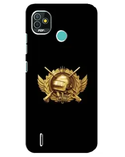 Чохол для TECNO Pop 5 (BD2p) з картинкою «PUBG — помаранчевий градієнт» Чохол для TECNO Pop 5 (BD2p) з картинкою «PUBG — помаранчевий градієнт»