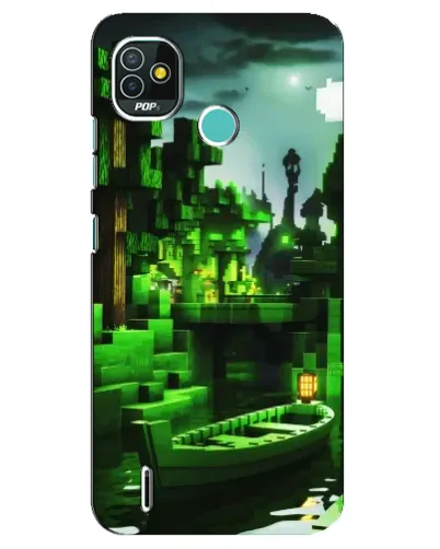 Чехол для TECNO Pop 5 (BD2p) с картинкой «Minecraft лесной пейзаж» Чехол для TECNO Pop 5 (BD2p) с картинкой «Minecraft лесной пейзаж»