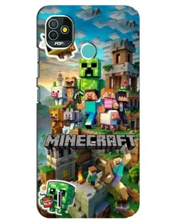 Чохол для TECNO Pop 5 (BD2p) з картинкою «Замок Minecraft» Чохол для TECNO Pop 5 (BD2p) з картинкою «Замок Minecraft»