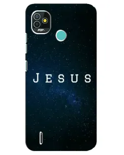 Чехол для TECNO Pop 5 (BD2p) с картинкой «Звездное небо Jesus»