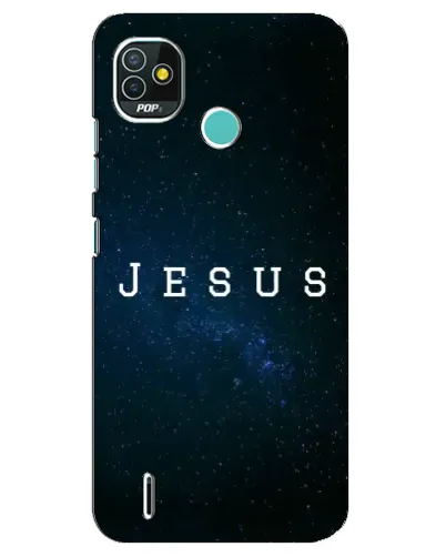 Чехол для TECNO Pop 5 (BD2p) с картинкой «Звездное небо Jesus»