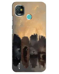 Чехол для TECNO Pop 5 (BD2p) с картинкой «Дорога к вере»