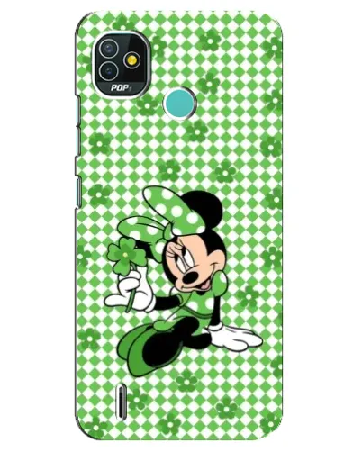 Чехол для TECNO Pop 5 (BD2p) с картинкой «Mickey в клетку» Чехол для TECNO Pop 5 (BD2p) с картинкой «Mickey в клетку»