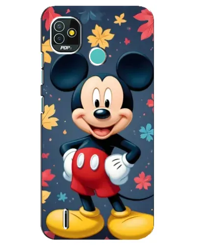 Чехол для TECNO Pop 5 (BD2p) с картинкой «Осенний Mickey Mouse» Чехол для TECNO Pop 5 (BD2p) с картинкой «Осенний Mickey Mouse»