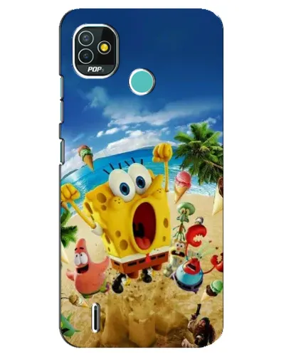 Чехол для TECNO Pop 5 (BD2p) с картинкой «Развлечения на пляже»
