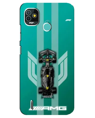 Чехол для TECNO Pop 5 (BD2p) с картинкой «Mercedes AMG Petronas»