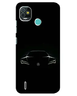 Чохол для TECNO Pop 5 (BD2p) з картинкою «Mercedes — силует авто» Чохол для TECNO Pop 5 (BD2p) з картинкою «Mercedes — силует авто»