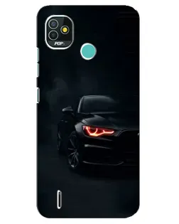 Чехол для TECNO Pop 5 (BD2p) с картинкой «Audi — хищный взгляд»