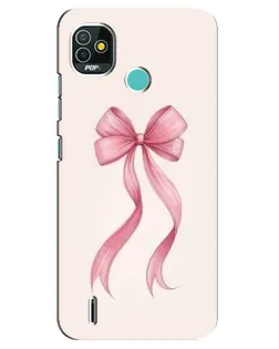 Чехол для TECNO Pop 5 (BD2p) с картинкой «Розовый бант» Чехол для TECNO Pop 5 (BD2p) с картинкой «Розовый бант»