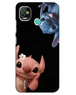 Чехол для TECNO Pop 5 (BD2p) с картинкой «Фиолетовый туман роз»