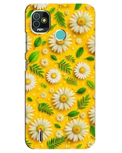 Чохол для TECNO Pop 5 (BD2p) з картинкою «Ромашкове сонце»