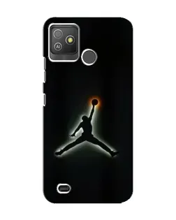 Чехол для TECNO Pop 5 GO с картинкой «Jordan Gradient Logo»