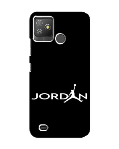 Чехол для TECNO Pop 5 GO с картинкой «Jordan White Logo» Чехол для TECNO Pop 5 GO с картинкой «Jordan White Logo»