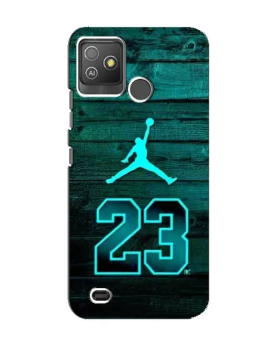 Чехол для TECNO Pop 5 GO с картинкой «Jordan Cyan 23» Чехол для TECNO Pop 5 GO с картинкой «Jordan Cyan 23»