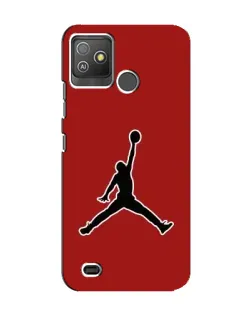Чехол для TECNO Pop 5 GO с картинкой «Jordan Red Back»