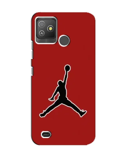 Чехол для TECNO Pop 5 GO с картинкой «Jordan Red Back» Чехол для TECNO Pop 5 GO с картинкой «Jordan Red Back»