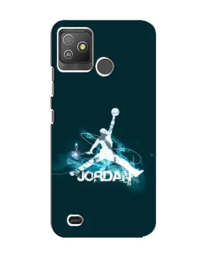 Чехол для TECNO Pop 5 GO с картинкой «Jordan Blue Fire» Чехол для TECNO Pop 5 GO с картинкой «Jordan Blue Fire»