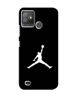 Чехол для TECNO Pop 5 GO с картинкой «Jordan Silhouette»