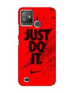 Чехол для TECNO Pop 5 GO с картинкой «Nike Just Do It»