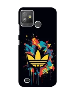 Чехол для TECNO Pop 5 GO с картинкой «Adidas Splash»