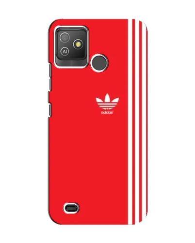 Чехол для TECNO Pop 5 GO с картинкой «Красный минимализм Adidas» Чехол для TECNO Pop 5 GO с картинкой «Красный минимализм Adidas»